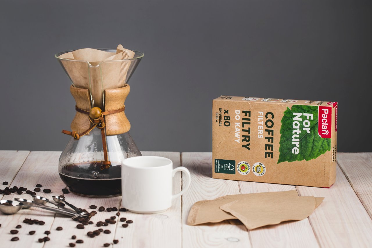 Paclan For Nature filtry do kawy 80 sztuk 1