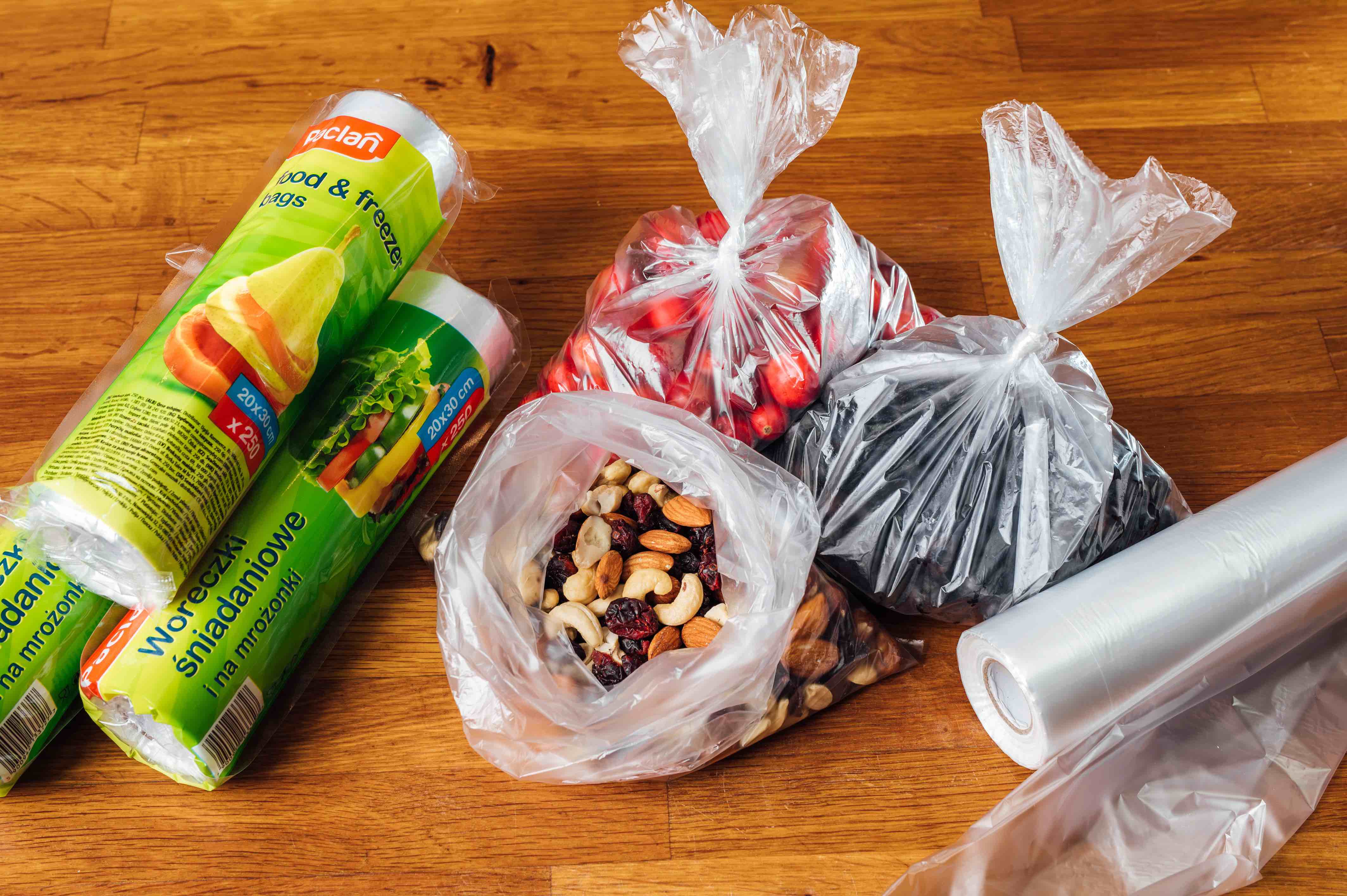 Paclan woreczki do zywnosci na rolce